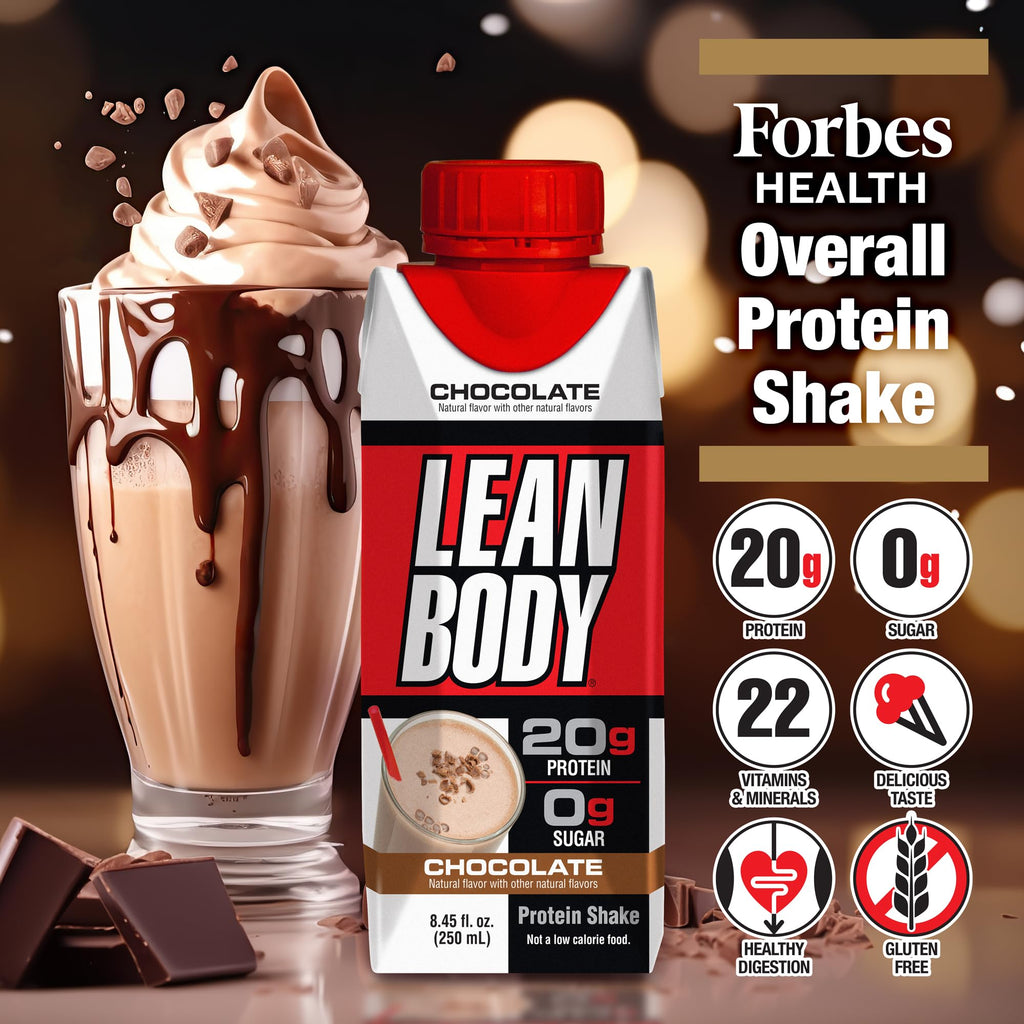 Labrada Lean Body Ready-to-Drink Cookies and Cream Protein Shake, 40g Protein, Whey Blend , 0 Sugar, Gluten No, 22 Vitamins & Minerals, (Recyclable Carton & Lid - Pack of 12) LABRADA , 17 Fl Oz (Pack of 12)