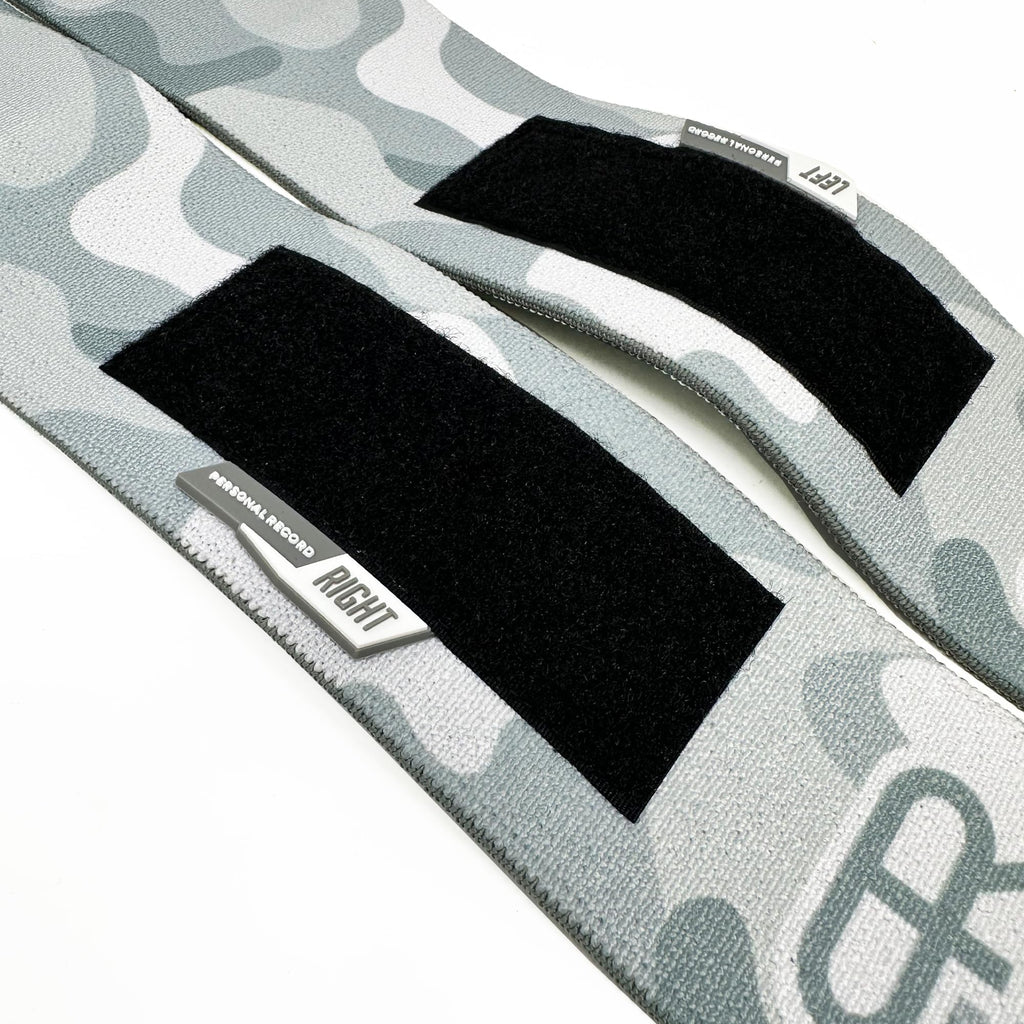 Heavy Duty Premium Wrist Wraps, More Elasticity, Reinforced Stitching, Extra Wide Strap, Strong Thumb Loop, Larry Wheels Weightlifting Wraps