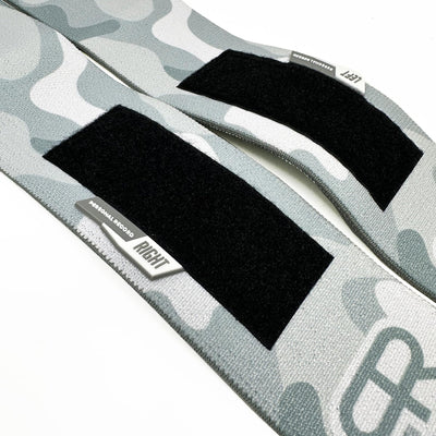 Heavy Duty Premium Wrist Wraps, More Elasticity, Reinforced Stitching, Extra Wide Strap, Strong Thumb Loop, Larry Wheels Weightlifting Wraps