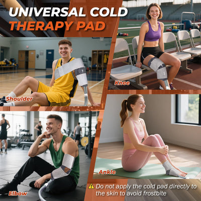 YOUKADA Cold Therapy Machine for Knee After Surgery, 4 Customizable Modes, Ice Machine for Knee, Shoulder, Hip & Ankle, Adjustable Cooling for Post-Surgery Recovery & Arthritis Pain Relief