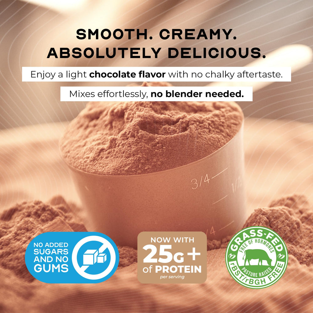 Muscle Feast Grass-Fed Whey Protein Isolate, All Natural Hormone Free Pasture Raised, Whey Isolate Protein Powder for Men and Women, Clean, Non-GMO & Gluten-Free, Isolate Protein - Unflavored, 5lb