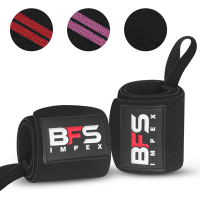 Wrist Wraps for Weightlifting,18” Premium Quality Wrist Straps for Weightlifting,Weight Lifting Wrist Wraps with Thumb Loop for Curls Dips,Powerlifting Weight Training Men Women