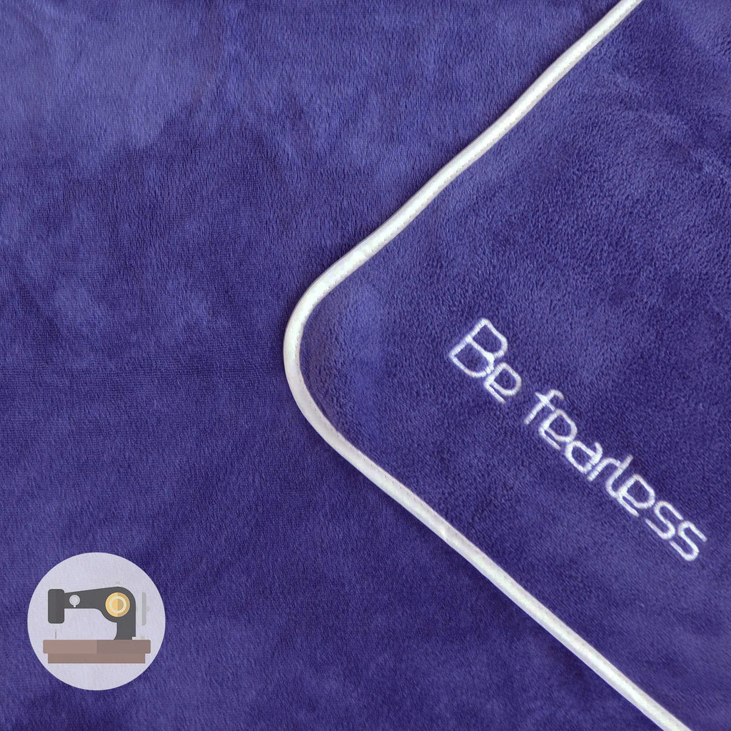 Microfiber Gym Towels Bigger Size Super Soft for Exercise Fitness, Sports, Workout, 380-GSM 15-Inch x 31-Inch Quick-Drying Towels (3 Pack, Grey+Blue+Purple)