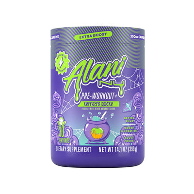 Alani Nu Pre Workout+ Powder Frozen Lemonade, Extra Boost, Sugar Free, 300mg Caffeine, L-Theanine, Beta-Alanine, Citrulline, 30 Servings