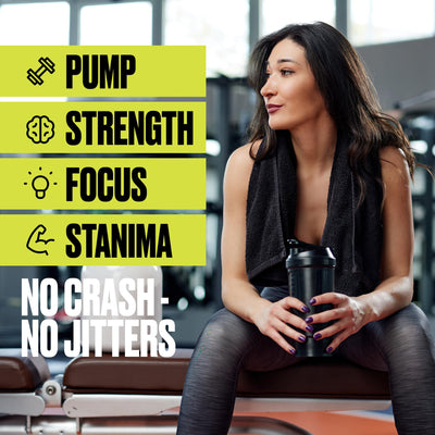 BULLFIT Pre Workout Powder, Pina Coolada Flavor, Pre-Workout Support for Men & Women, L Citrulline, Creatine, Beta Alanine & Electrolytes, Powdered Drink Mix with No Sucralose & Zero Sugar, 20 Srvgs