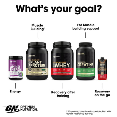 Optimum Nutrition Amino Energy - Pre Workout with Green Tea, BCAA, Amino Acids, Keto Friendly, Green Coffee Extract, Energy Powder - Watermelon, 30 Servings (Packaging May Vary)