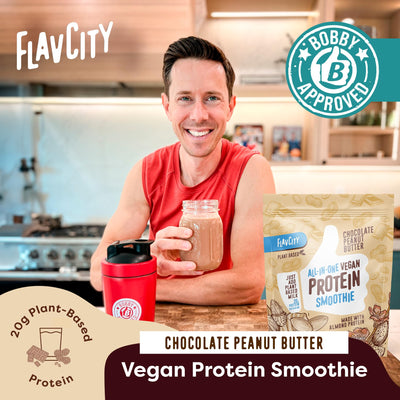 FlavCity Grass Fed Whey Chocolate Protein Powder - Chocolate Peanut Butter - 25g Protein & 10g Collagen - Made with Organic Cocoa & Coconut Milk - Gluten Free & No Added Sugars (20 Servings)