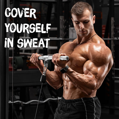 Yes4All Cable Machine Attachment, Row Handles, Tricep Rope, Straight Bar, V Bar, LAT Pulldown Accessories Load 880 LB for Home Gym