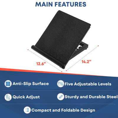 Stretching Strap with Loops - Non Elastic Stretch Band for Physical Therapy, Yoga Strap for Stretching Equipment, Stretch Bands for Exercise and Flexibility - Fascia, Hamstring & Leg Stretcher Belt