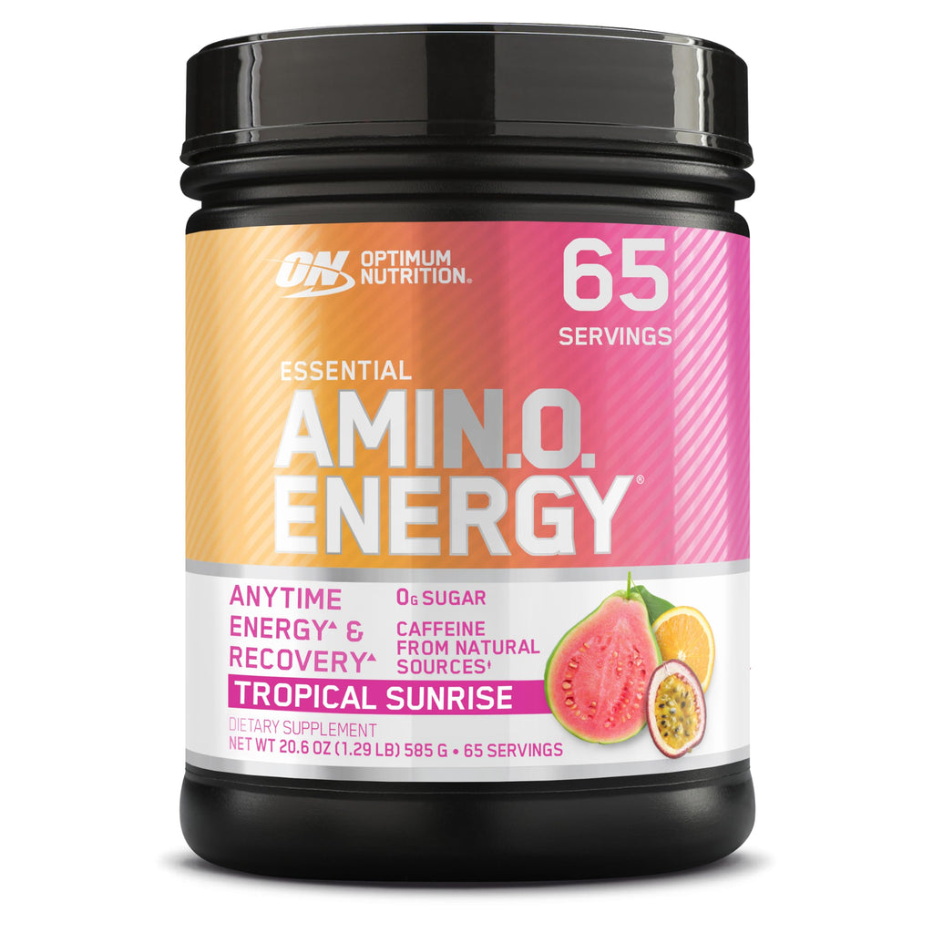 Optimum Nutrition Amino Energy - Pre Workout with Green Tea, BCAA, Amino Acids, Keto Friendly, Green Coffee Extract, Energy Powder - Watermelon, 30 Servings (Packaging May Vary)