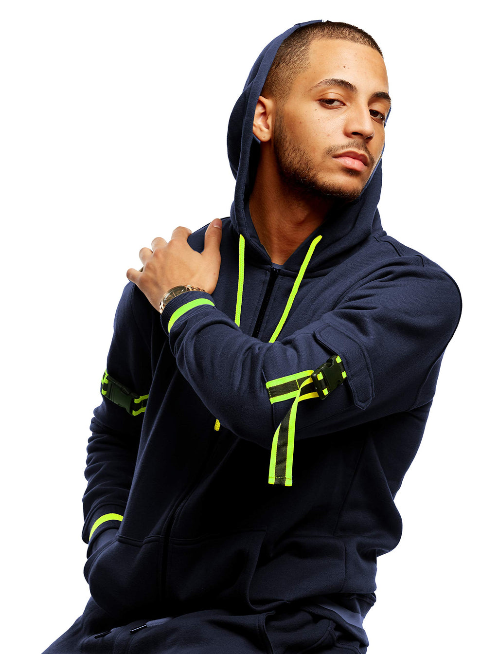 SCREENSHOT Sports Mens Premium TechFleece Fashion Hoodie - Athletic Jogger Fitness Workout Gym Jacket