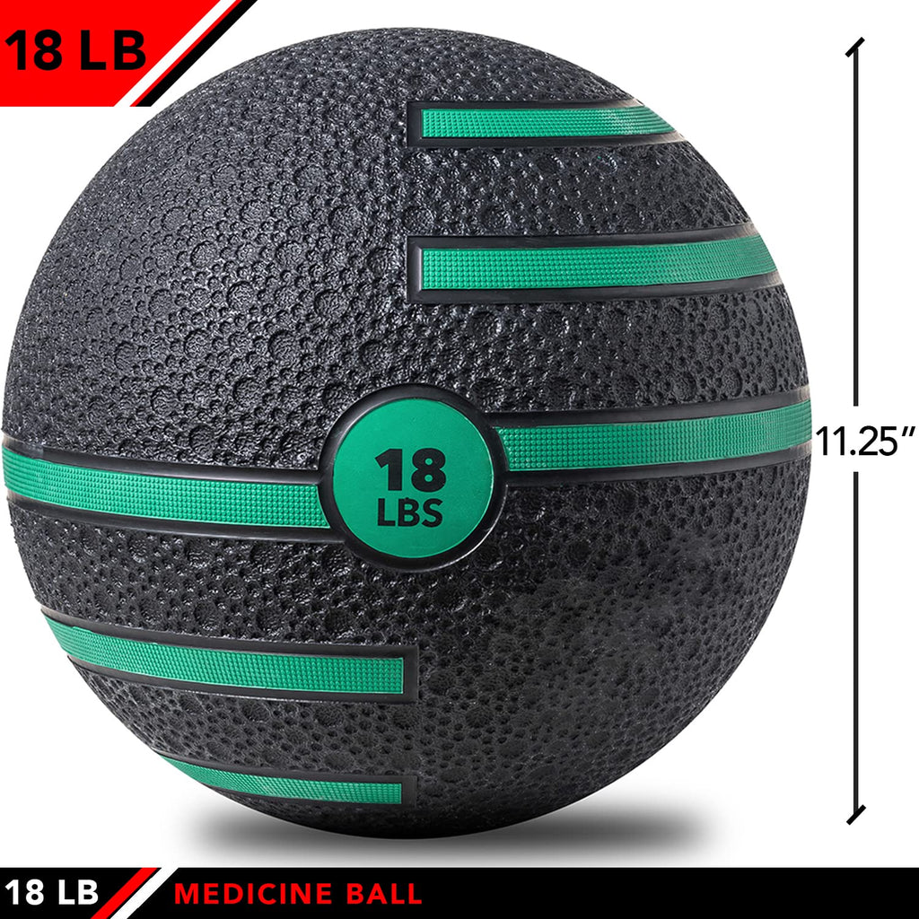 JFIT Medicine Exercise Ball with Dual Texture