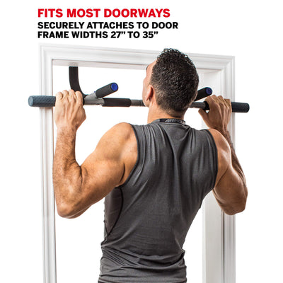 Perfect Fitness Multi-Gym Doorway Pull Up Bar and Portable Gym System