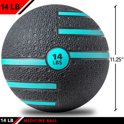 JFIT Medicine Exercise Ball with Dual Texture