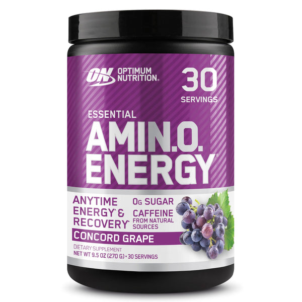 Optimum Nutrition Amino Energy - Pre Workout with Green Tea, BCAA, Amino Acids, Keto Friendly, Green Coffee Extract, Energy Powder - Watermelon, 30 Servings (Packaging May Vary)