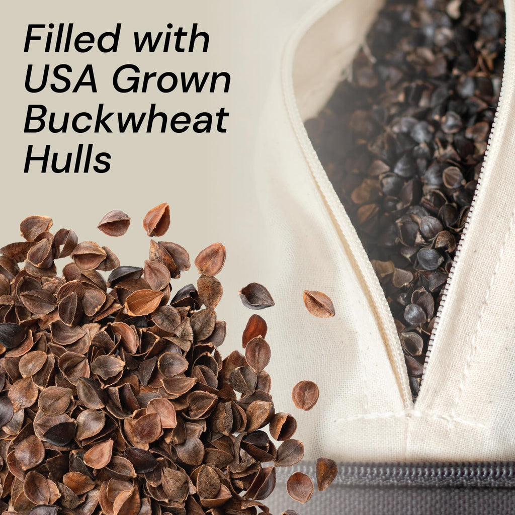 Zafu Meditation Cushion - Eclipse line - Removable Cover and Buckwheat Fill