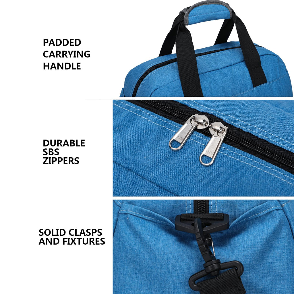 14 inch Small Gym Bag for Women & Men, Mini Duffel Bag for Travel Sports Lightweight Carry On Bag (Light Green)