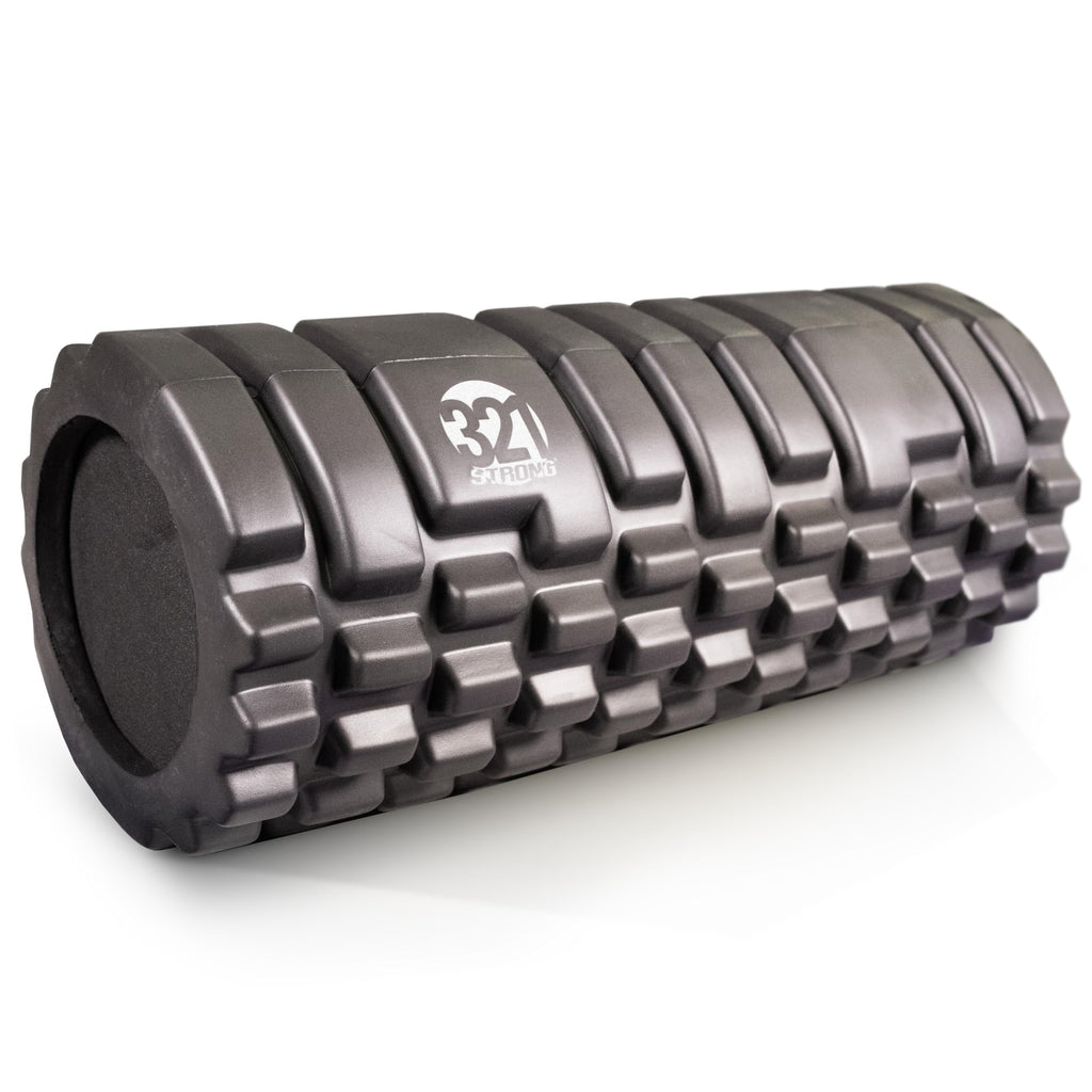 321 STRONG Foam Roller - Medium Density Deep Tissue Massager for Muscle Massage and Myofascial Trigger Point Release, with 4K eBook