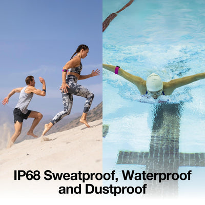 Scosche Rhythm R+2.0: Advanced Waterproof & Dustproof Heart Rate Monitor Armband with ANT+ & BLE Bluetooth Smart for Accurate Workout Tracking Compatible with Smartphones, Wahoo, Peloton, NordicTrack