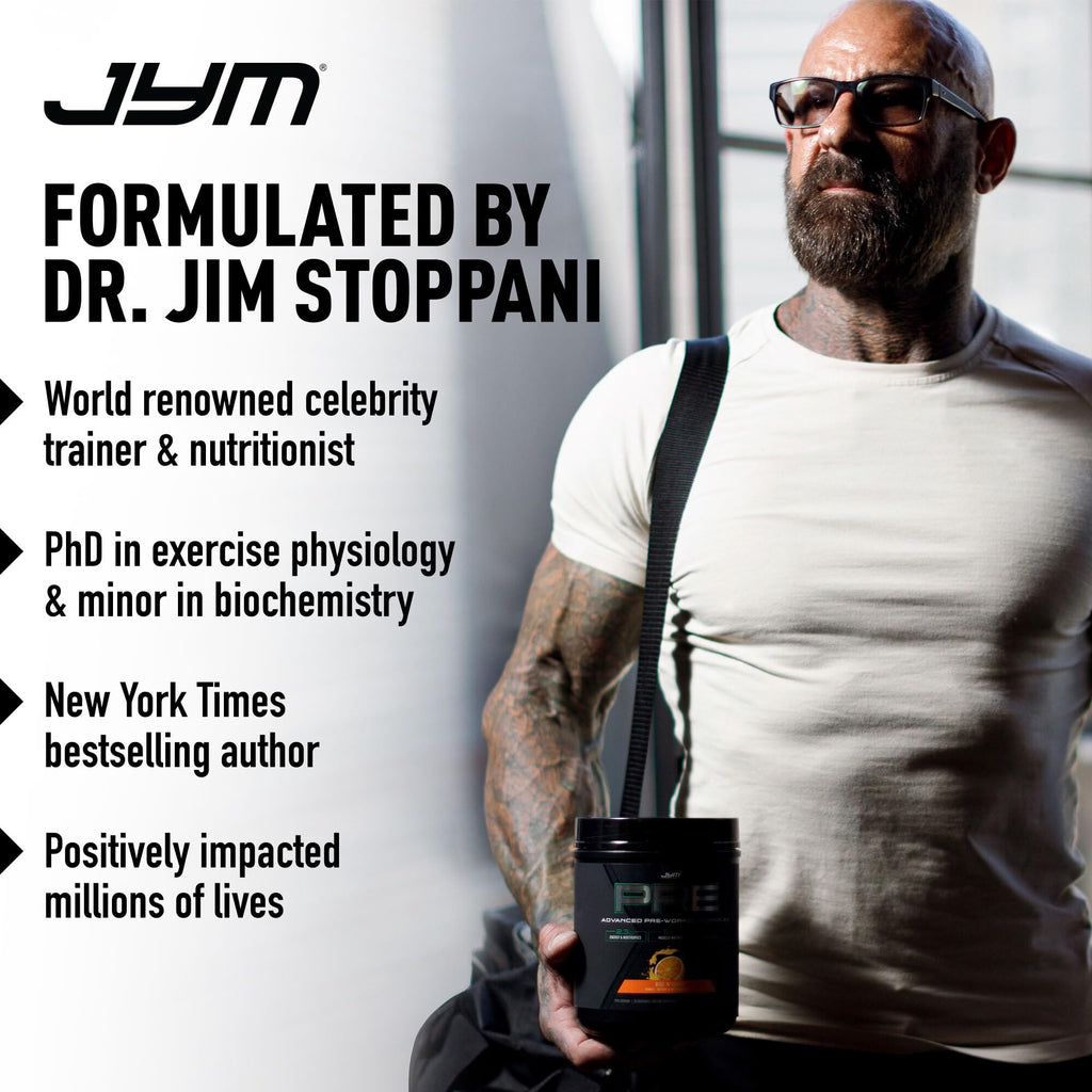 JYM Supplement Science Post JYM Active Matrix Mandarin Orange Amino Recovery Powder Pure Creatine HCL, BCAA’s, Glutamine, Carnitine, Betaine, Taurine for Strength, Repair, Performance 30 Servings