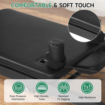 92" 2ND Gen Extended Pilates Reformer, Foldable Pilates Machine with Pilates Ring Circle & Headrest, Jumpboard, Dual Resistance Springs, Pilates Equipment for Home Workout, up to 500 lbs