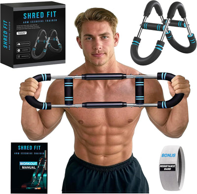 Twister Arm Trainer – Adjustable Forearm Strengthener – Exercise Equipment for Men & Women – Chest Workout Equipment – Portable Spring Resistance – Home Workout Suspension Trainer – 40-90lb