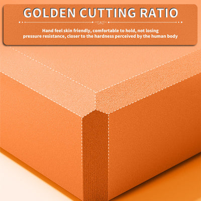 Yoga Blocks 2 Pcs, 9"x6"x3" Yoga Brick Foam Blocks EVA Foam Block Yoga Props Accessories for Yoga Pilates Stretching and Meditation