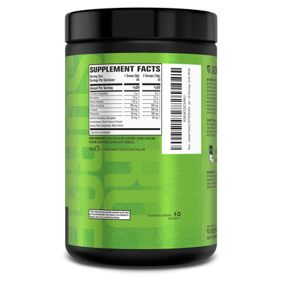 Jacked Factory NITROSURGE Pre Workout Supplement - Endless Energy, Instant Strength Gains, Clear Focus, Intense Pumps - NO Booster & Preworkout Powder with Beta Alanine - 30 Servings, Cherry Limeade