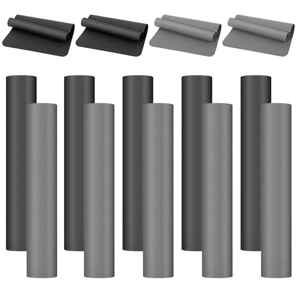 10 Pack Yoga Mats Bulk, 68'' x 24'' x 4mm Thick Yoga Mats for Kids and Adult Gym Mats Bundle Latex Free Exercise Mats with Non Slip Texture for Outdoor Yoga, Pilates or Workout