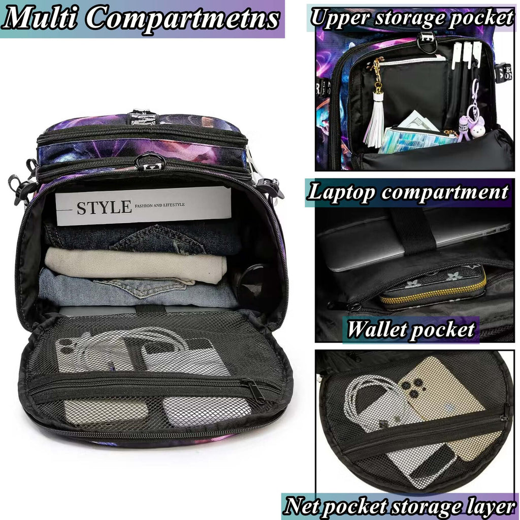 Gym Duffle Bag Backpack with Shoe Compartment,4 ways Travel Backpack for Women and Men,Multi-Functional Weekender bag with Waterproof Layer&Laptop Compartment for Fitness, Travel,Camping