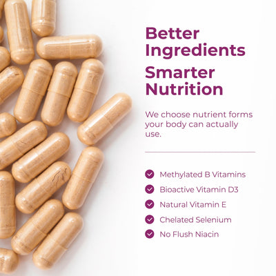 Multivitamin for Men – Methylated Mens Multivitamins & Multiminerals Capsules with Vitamin B12, A, D, C, Zinc, Magnesium & More for Complete Daily Support – High Potency Bioavailable Vitamins for Men