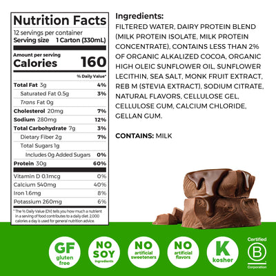 Orgain 30g High Protein Shake, Dairy Isolate Milk Protein, Vanilla Bean, 5g BCAAs, 1g Sugar Per Serving, Meal Replacement, Ready to Drink, Keto Friendly, Gluten-Free 11 Fl Oz (Pack of 12)