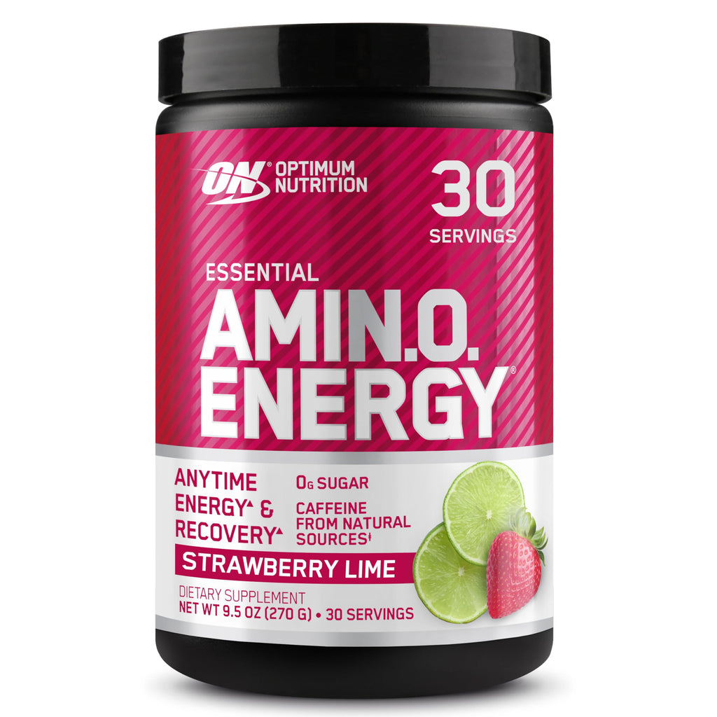 Optimum Nutrition Amino Energy - Pre Workout with Green Tea, BCAA, Amino Acids, Keto Friendly, Green Coffee Extract, Energy Powder - Watermelon, 30 Servings (Packaging May Vary)