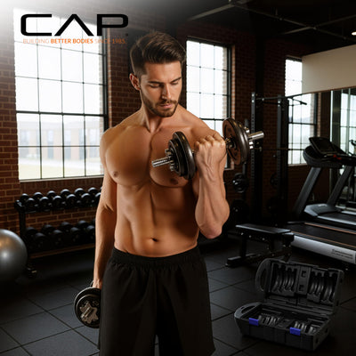 CAP Barbell Adjustable Dumbbell Weight Set | Multiple Options