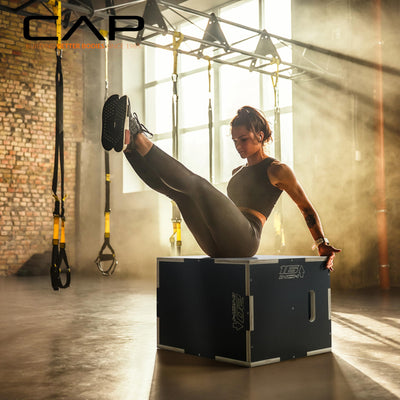 CAP Barbell 3-in-1 Plyometric Box | Multiple Styles and Sizes