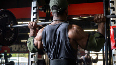 Gymreapers Elbow Sleeves for Weightlifting Powerlifting and Bench Press Support and Compression for Tendonitis Pain Relief 5mm Neoprene Training Gear for Men and Women