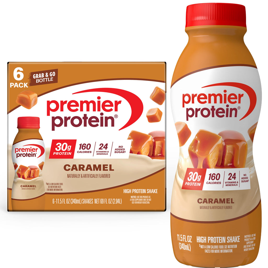 Premier Protein Shake, Chocolate, 30g Protein 1g Sugar 24 Vitamins Minerals Nutrients to Support Immune Health, 11.5 fl oz (Pack of 12)