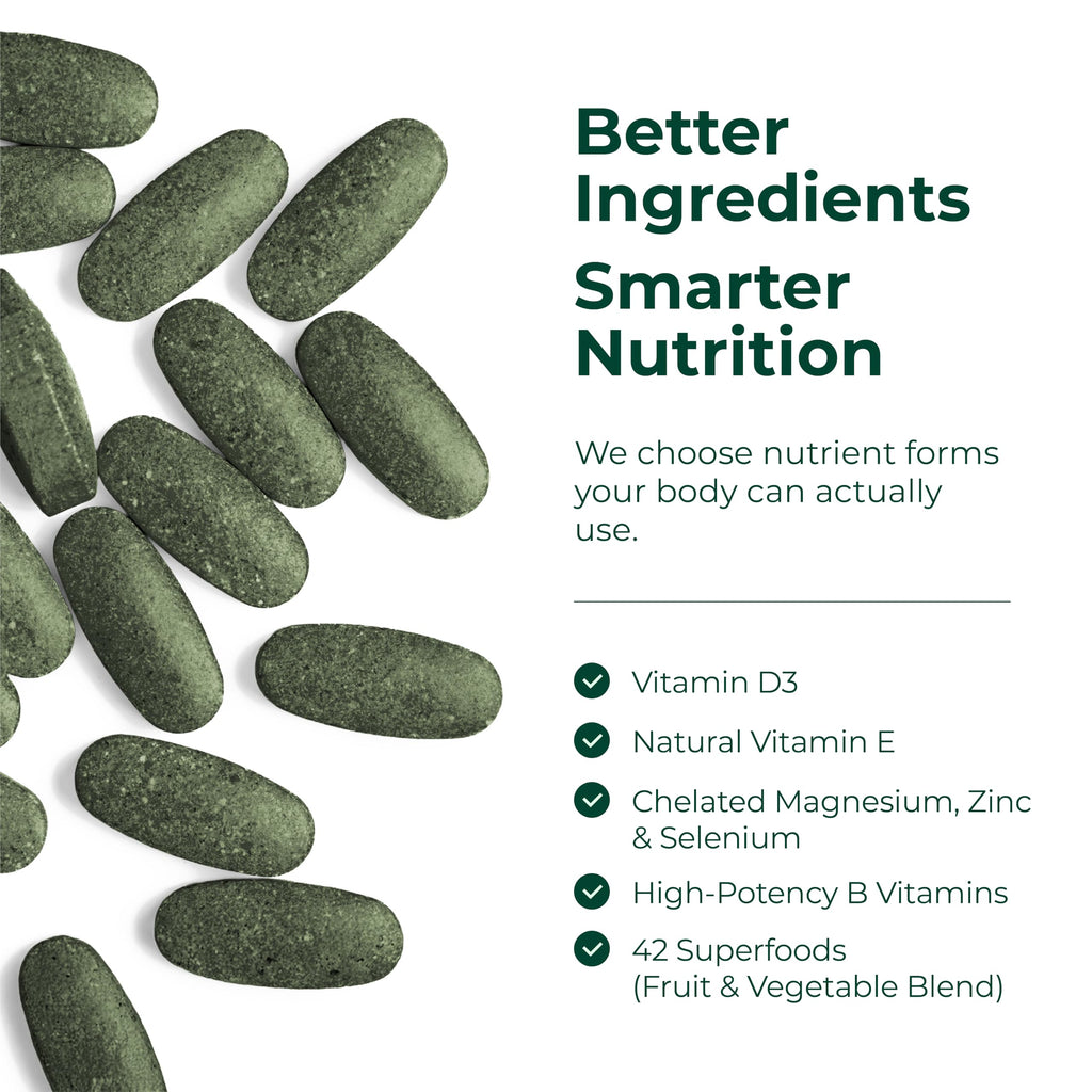 Multivitamin for Men – Methylated Mens Multivitamins & Multiminerals Capsules with Vitamin B12, A, D, C, Zinc, Magnesium & More for Complete Daily Support – High Potency Bioavailable Vitamins for Men