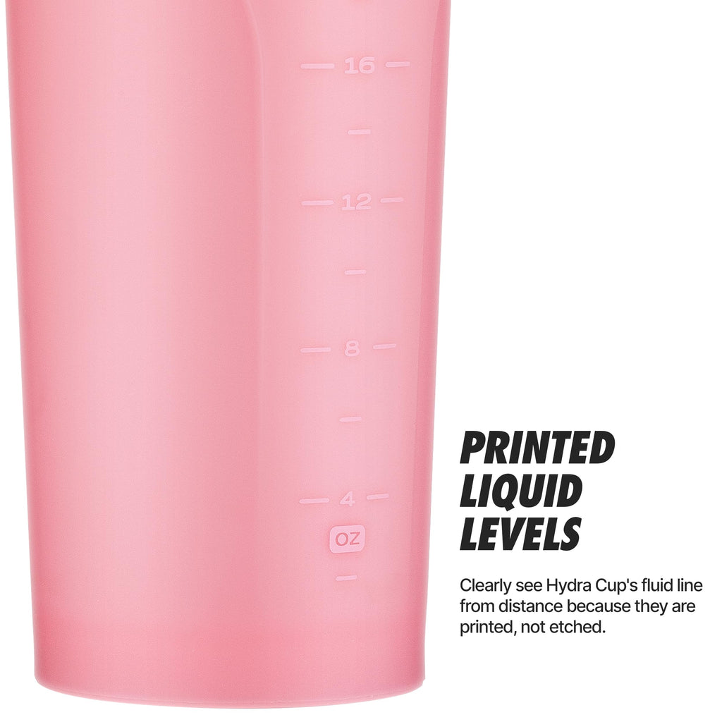 Hydra Cup ProFlow [2 Pack] 28 oz Shaker Bottles for Protein Shakes, Shaker Cups with Ball Blender Whisk, Shaker Bottle with Handle, Travel To Go, BPA Free (Black & Grey, 28oz)