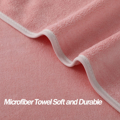 Microfiber Gym Towels Bigger Size Super Soft for Exercise Fitness, Sports, Workout, 380-GSM 15-Inch x 31-Inch Quick-Drying Towels (3 Pack, Grey+Blue+Purple)