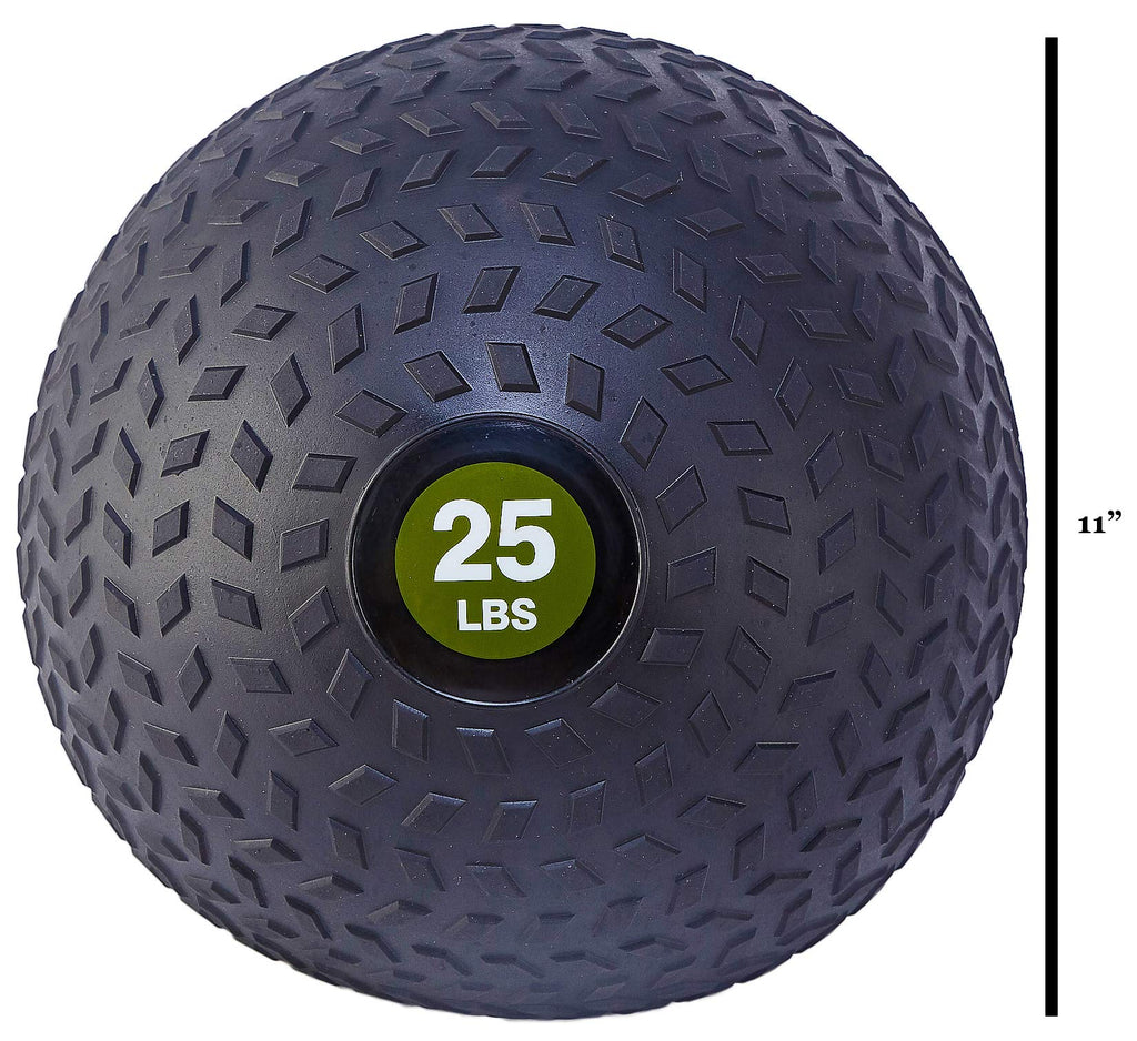 Fitvids Workout Exercise Fitness Weighted Medicine Ball, Wall Ball and Slam Ball, Multiple Styles and Sizes