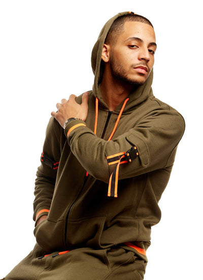 SCREENSHOT Sports Mens Premium TechFleece Fashion Hoodie - Athletic Jogger Fitness Workout Gym Jacket