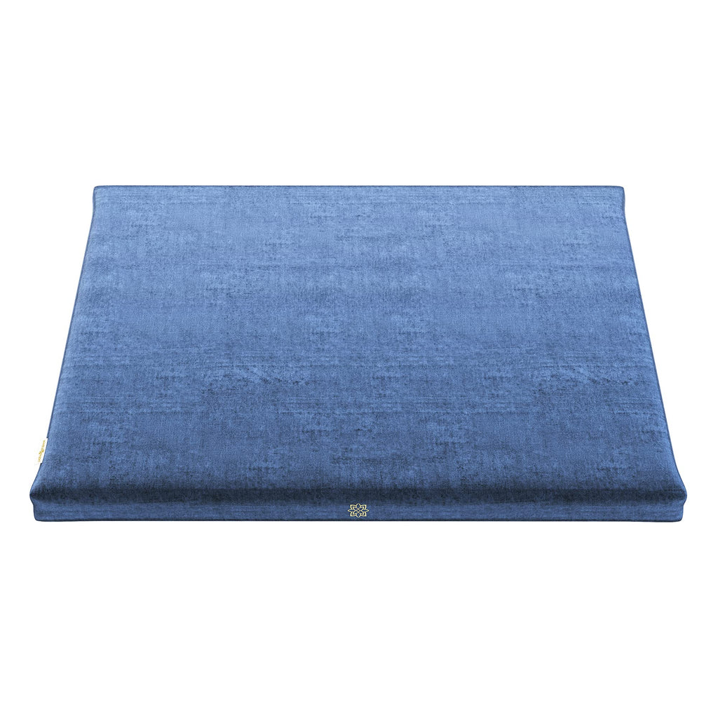 Mindful & Modern Zabuton Meditation Mat - Cotton Filled Yoga and Meditation Pad - Zabuton Meditation Cushion for Kneeling and Sitting Support - Large Rectangular Sitting Floor Pillow for Bench or Zafu