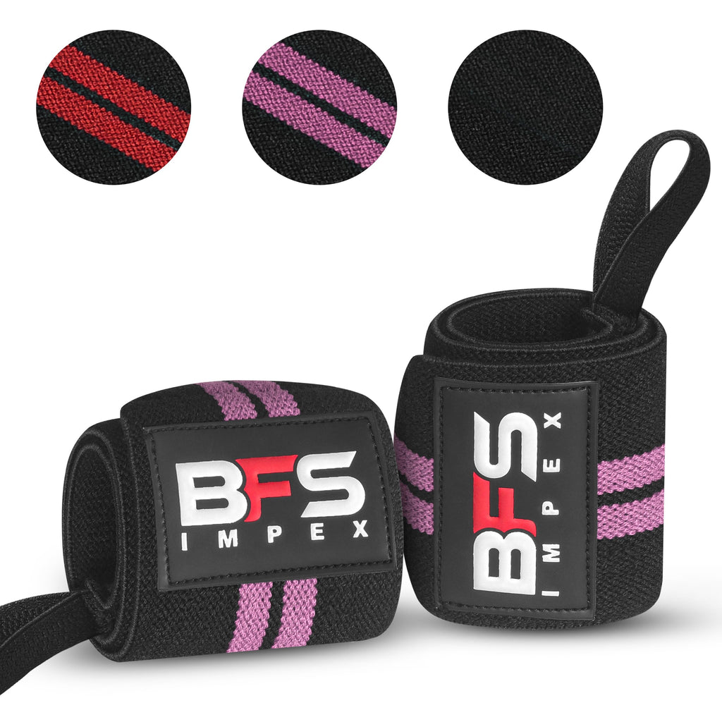 Wrist Wraps for Weightlifting,18” Premium Quality Wrist Straps for Weightlifting,Weight Lifting Wrist Wraps with Thumb Loop for Curls Dips,Powerlifting Weight Training Men Women