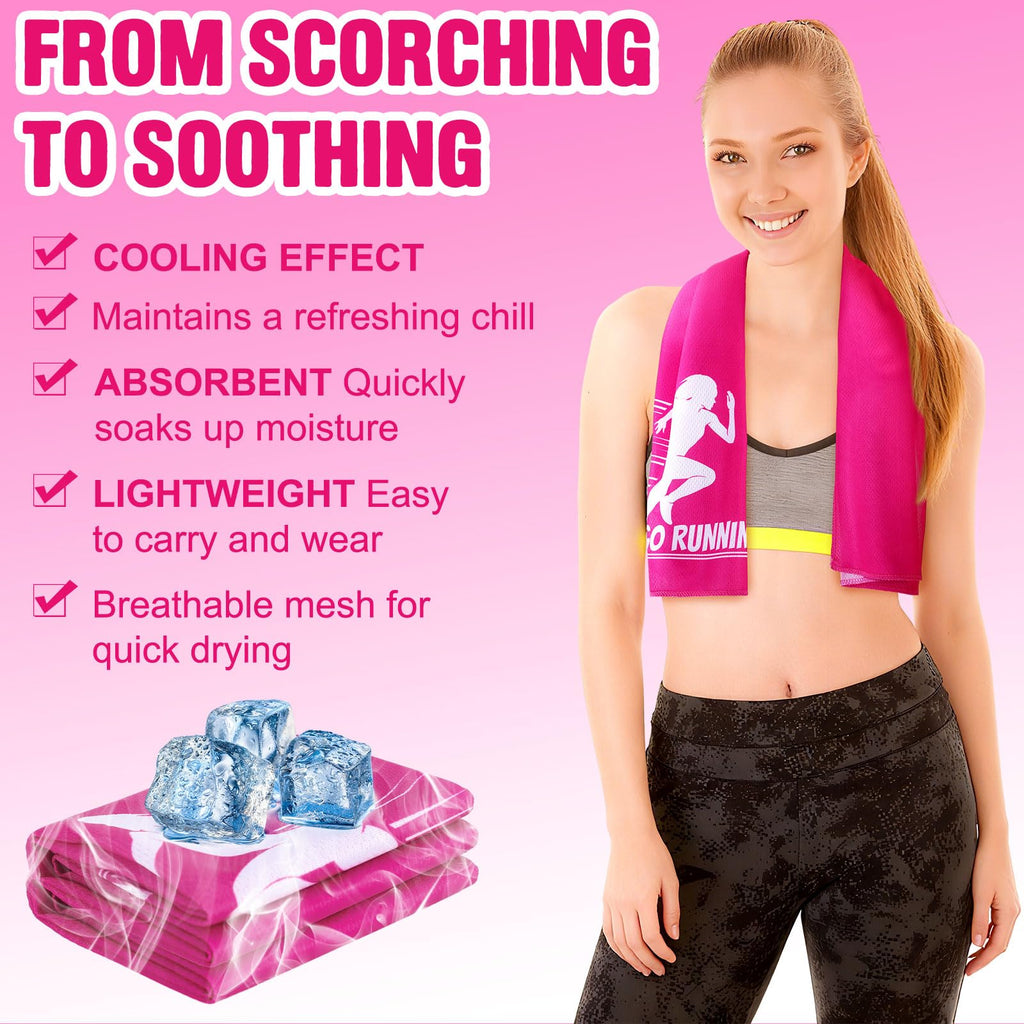 Coume 11 Sets Fitness Gifts for Women Cross Gifts Pink Workout Presents Country Christmas Gym Marathon Running Presents(Cute Style)