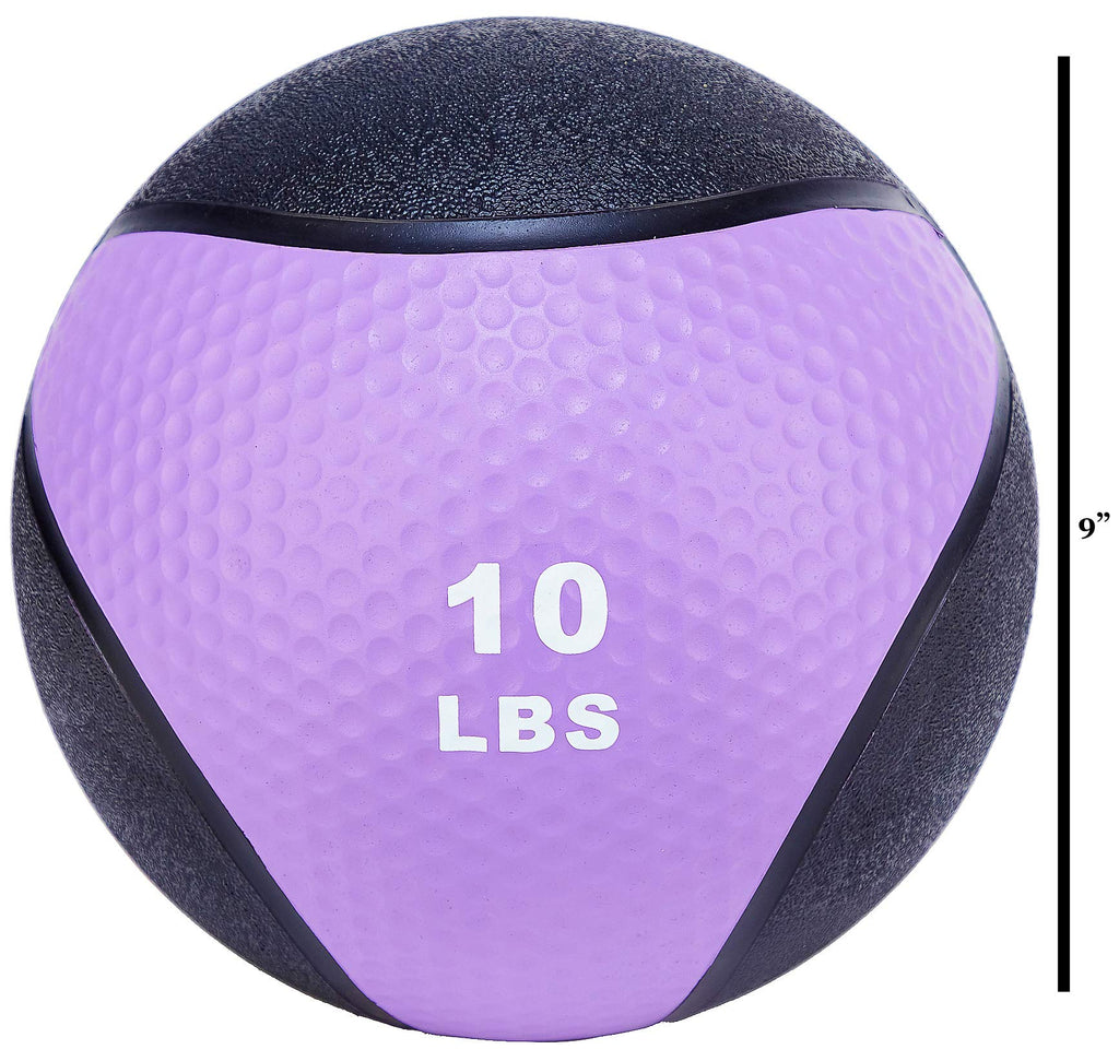 Fitvids Workout Exercise Fitness Weighted Medicine Ball, Wall Ball and Slam Ball, Multiple Styles and Sizes