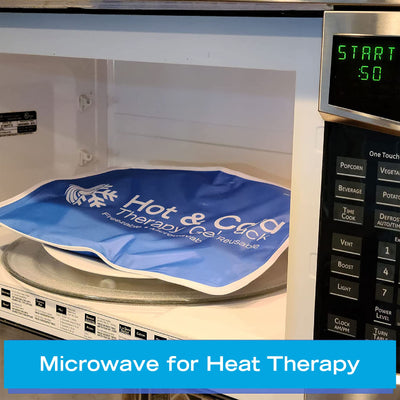 Roscoe Medical Gel Soft Flexible Ice Packs for Injuries, Reusable Freezer Hot and Cold Pack, Cold Compress & Cooling Gel Pad for Shoulder, Hip, Leg, Arm, Ankle & Foot Injury, 7.5 x 11 Inches, Medium