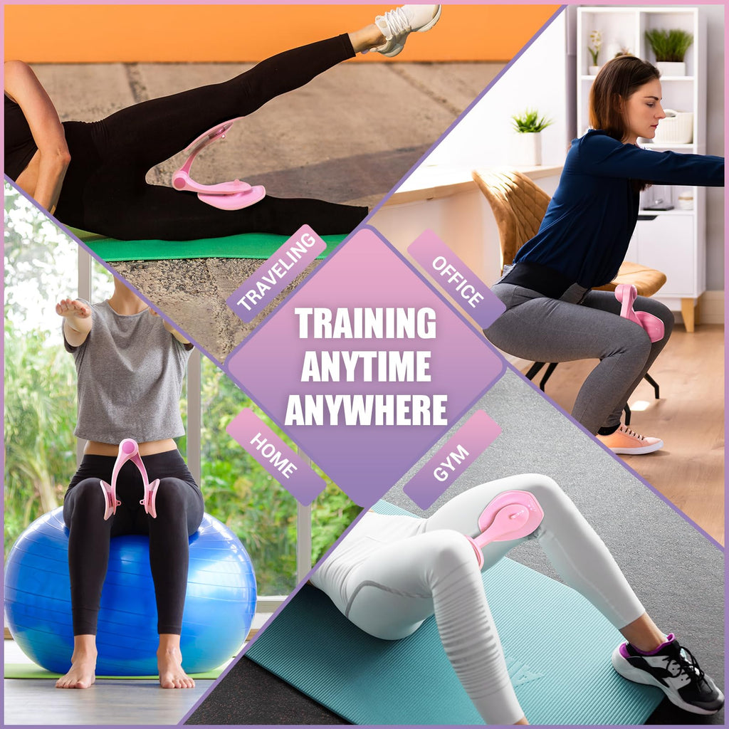 Thigh Master Thigh Exerciser for Women, Enhanced Resistance Hip and Pelvis Trainer, Inner Thigh Exercise Equipment Kegel Exercise Products for Women Home Gym