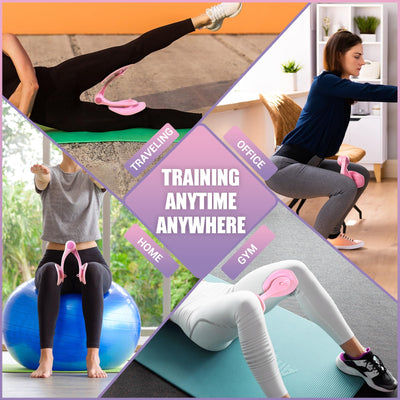 Thigh Master Thigh Exerciser for Women, Enhanced Resistance Hip and Pelvis Trainer, Inner Thigh Exercise Equipment Kegel Exercise Products for Women Home Gym