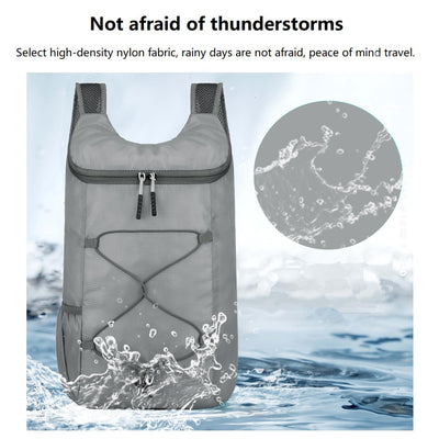 16L Lightweight Foldable Hiking-Backpack Small Packable-Daypack For Travel,Ultralight Water-Resistant Gym Bag Men Women Easy Carry-on (Royal Blue)